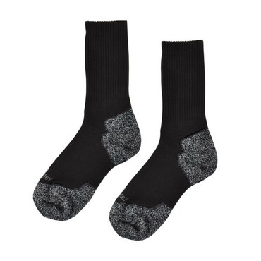 双進 靴下 5367 RV ドライソックス M BLK/グレー ブラック/グレー M