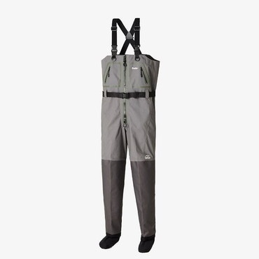 リバレイ ウェーダー 5418 RV フロントオープンSTウェーダー グレー M