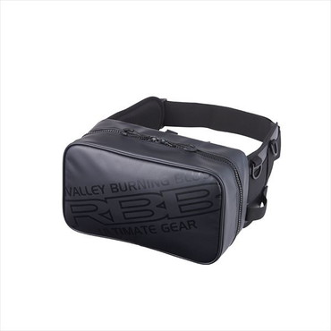 リバレイ タックルバッグ 7640 RBB ロックショアウェストバッグ ブラック