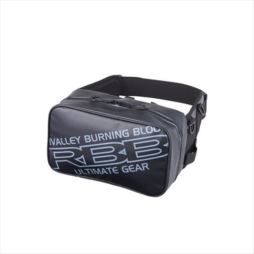 リバレイ タックルバッグ 7640 RBB ロックショアウェストバッグ グレー