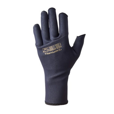 双進 防寒手袋 7735 RBB タイタニュームグローブHS 2 ブラック/ゴールド S