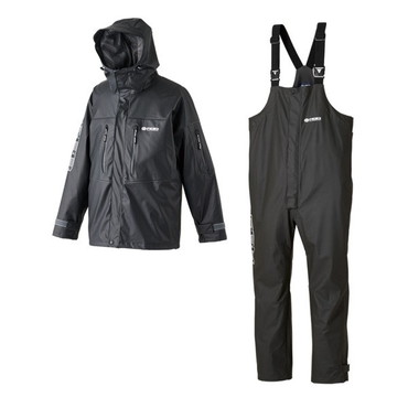 双進 レインウェア 7707 RBB オフショアレインスーツ ブラック L