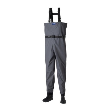 双進 ウェーダー 7748 RBB AQMサーフウェーダー グレー L