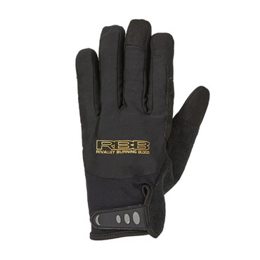 双進 手袋 7768 RBB ソルトゲームグローブ(フルフィンガー)　BLK／ゴールド　3Lサイズ