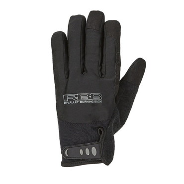 双進 手袋 7768 RBB ソルトゲームグローブ(フルフィンガー)　BLK×ライトグレー　Mサイズ