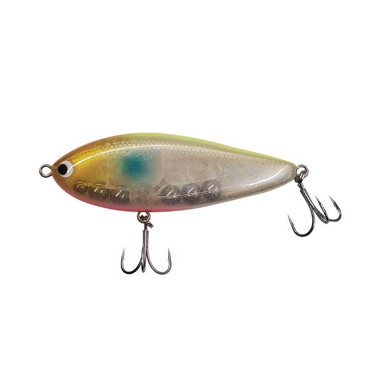 双進 シーバスルアー 7774 RBB×PDG ジグザクベイト100S クリアパールラメ