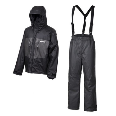 双進 防寒服アウター 7782 RBB フィッシャーマンウィンタースーツ 2 ブラック L