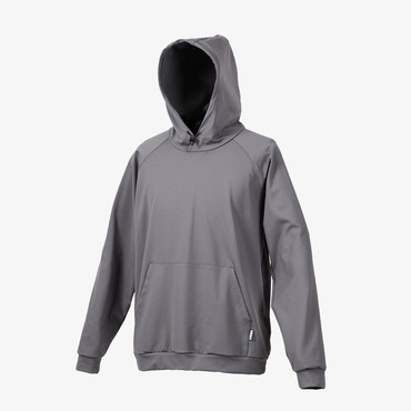 双進 防寒服アウター 7786 RBB ストレッチウォームパーカー グレー 2XL