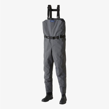 双進 ウェーダー 7796 RBB AQMサーフウォーカーII グレー XL