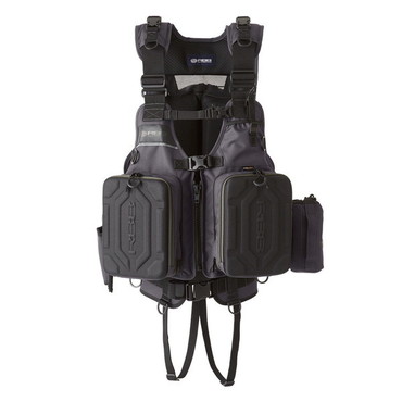 双進 ライフジャケット 7798 RBB ウェ-ディングベスト26リミテッド チャコール