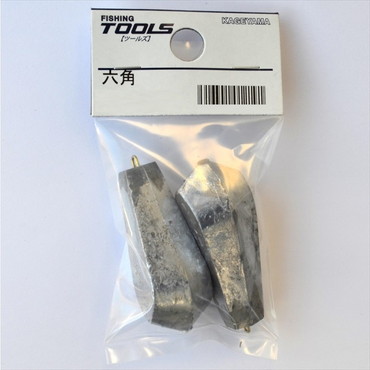 景山産業　六角オモリ　パック　４０号