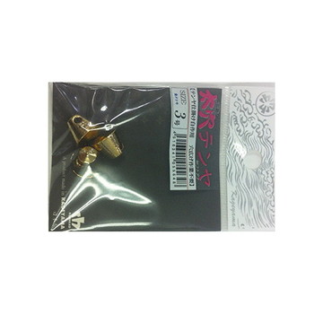 景山産業 RH 太穴テンヤ 金メッキ 3号