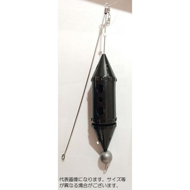 アマノ釣具　ZEALOUS 天秤･保護蓋付遠投カゴ 8号