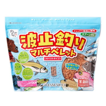 浜市 エサ 波止釣り マルチペレット(モイストタイプ)