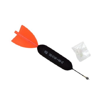 ヤマカワ ウキ 渚の遠投師 電気うき 赤 8