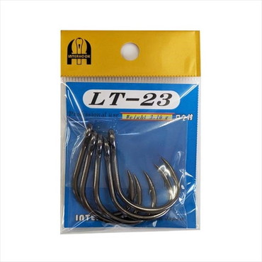 インターフック 針 LT-23 ロウ付 ブラック