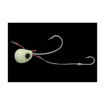 【特価】ジャッカル　ビンビンテンヤ鯛夢　８号　大　スーパーグロー