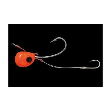 【特価】ジャッカル ビンビンテンヤ鯛夢 13号 大 オレンジゴールドフレーク