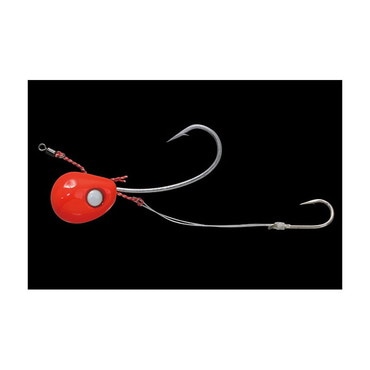 【特価】ジャッカル　ビンビンテンヤ鯛夢　１３号　大　スパークレッド