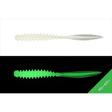 ジャッカル ペケリング 3.0インチ グロー