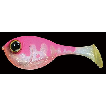 ジャッカル ワーム デラボール ピンクバッククリアー