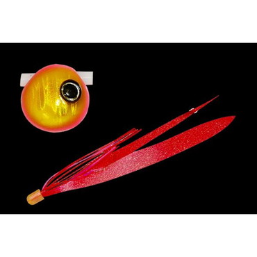 ジャッカル　鉛式　ビンビン玉　スライド　１００ｇ　ピンクゴールド／レッドゴールドＴ＋