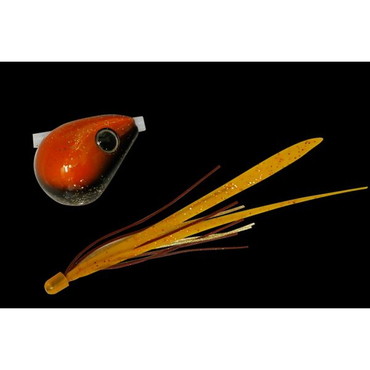 ジャッカル 爆流 鉛式ビンビン玉スライド 60g エビオレンジ/エビオレT+