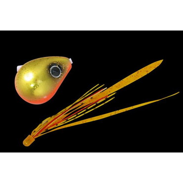 ジャッカル 爆流 鉛式ビンビン玉スライド 80g ラメオレキン/エビオレT+