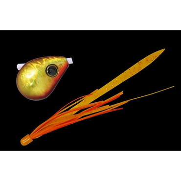 ジャッカル 爆流 鉛式ビンビン玉スライド 130g レッドゴールド/エビオレT+