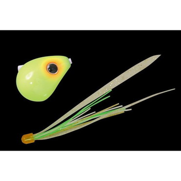 ジャッカル 爆流 鉛式ビンビン玉スライド 130g ホットチャート/イカグローT+