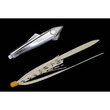 ジャッカル ビンビンロケット 20g メッキシルバー/シラスクリアーT+