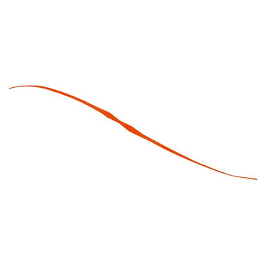 ジャッカル ビンビン玉T+ネクタイ セミカーリー オレンジゴールドフレーク