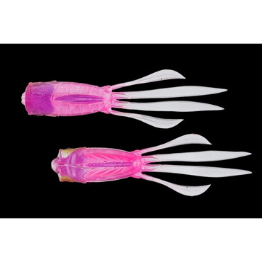 ジャッカル RV-ラッシュアワー 3.8インチ クリアーピンクナチュラル