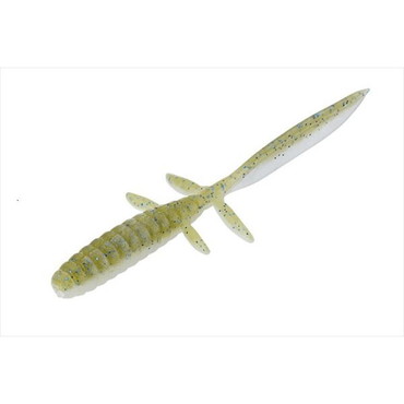 ジャッカル ワーム DBユーマ フリー 3.8インチ メロンブルー/クリアーパール