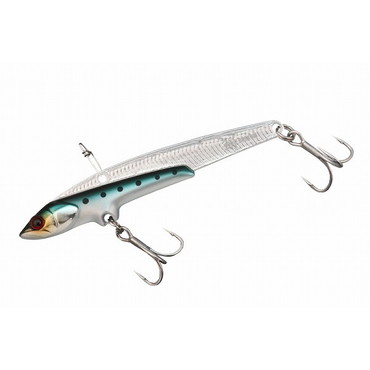 ジャッカル　ビッグバッカー１０７　鰤カスタム　アルミ背黒イワシ