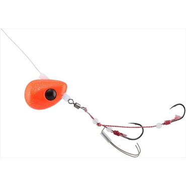 ジャッカル　ビンビンテンヤ鯛夢 遊動 5号 オレンジゴールドフレーク