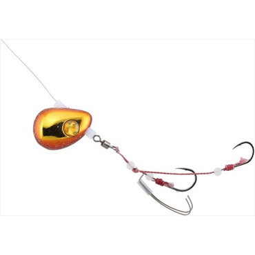 ジャッカル　ビンビンテンヤ鯛夢 遊動 10号 エビオレンジ/ゴールド