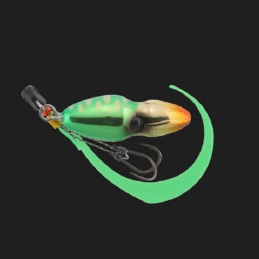 ジャッカル タイラバ 鯛ラバ TGビンビンスイッチ 35g グリーンゴールド