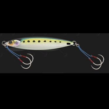 ジャッカル メタルジグ バンブルズジグスロー 120g グローベリーレンズイワシ