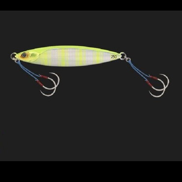 ジャッカル メタルジグ バンブルズジグ スロー 200g チャートバックストライプ