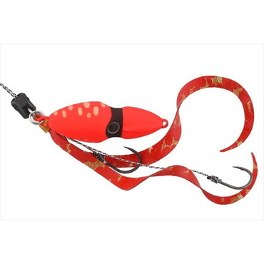 ジャッカル タイラバ 鯛ラバ 鉛式ビンビンスイッチ 45g ブライトオレンジ