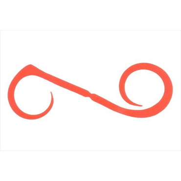 ジャッカル タイラバ 鯛ラバ ビンビンスイッチT+ネクタイ デュアルカーリー ブライトオレンジ