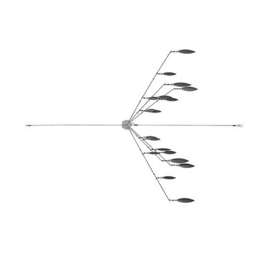 ジャッカル スピナーベイト バズベイト ラスターブレード185 ガンメタ