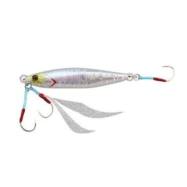 ジャッカル メタルジグ フラッグトラップ 100g シラスシルバー/マグマウェーブホロ