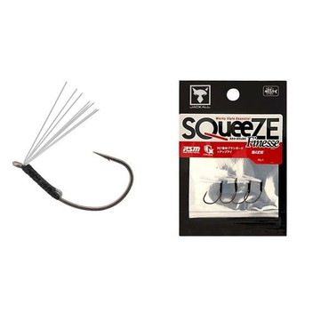 ジャッカル ワームフック スクイーズフィネス #4