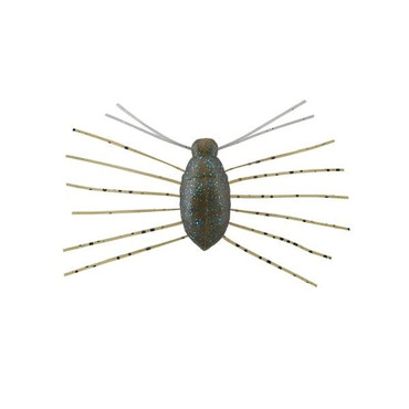 ジャッカル ワーム ニードバグ グリーンパンプキン/ブルーフレーク