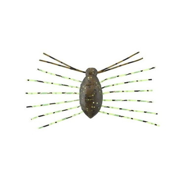 ジャッカル ワーム ニードバグ グリーンパンプキン/チャートフレーク