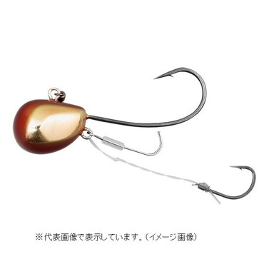 ジャッカル テンヤ 鉛式 ビンビンテンヤ鯛夢 5号 レッド/ゴールド