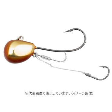 ジャッカル テンヤ 鉛式 ビンビンテンヤ鯛夢 5号 エビオレンジ/ゴールド