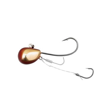 ジャッカル テンヤ 鉛式 ビンビンテンヤ鯛夢 8号 レッド/ゴールド